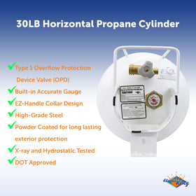 Flame King YSN301HZL EZ-handle collar enables easy transport