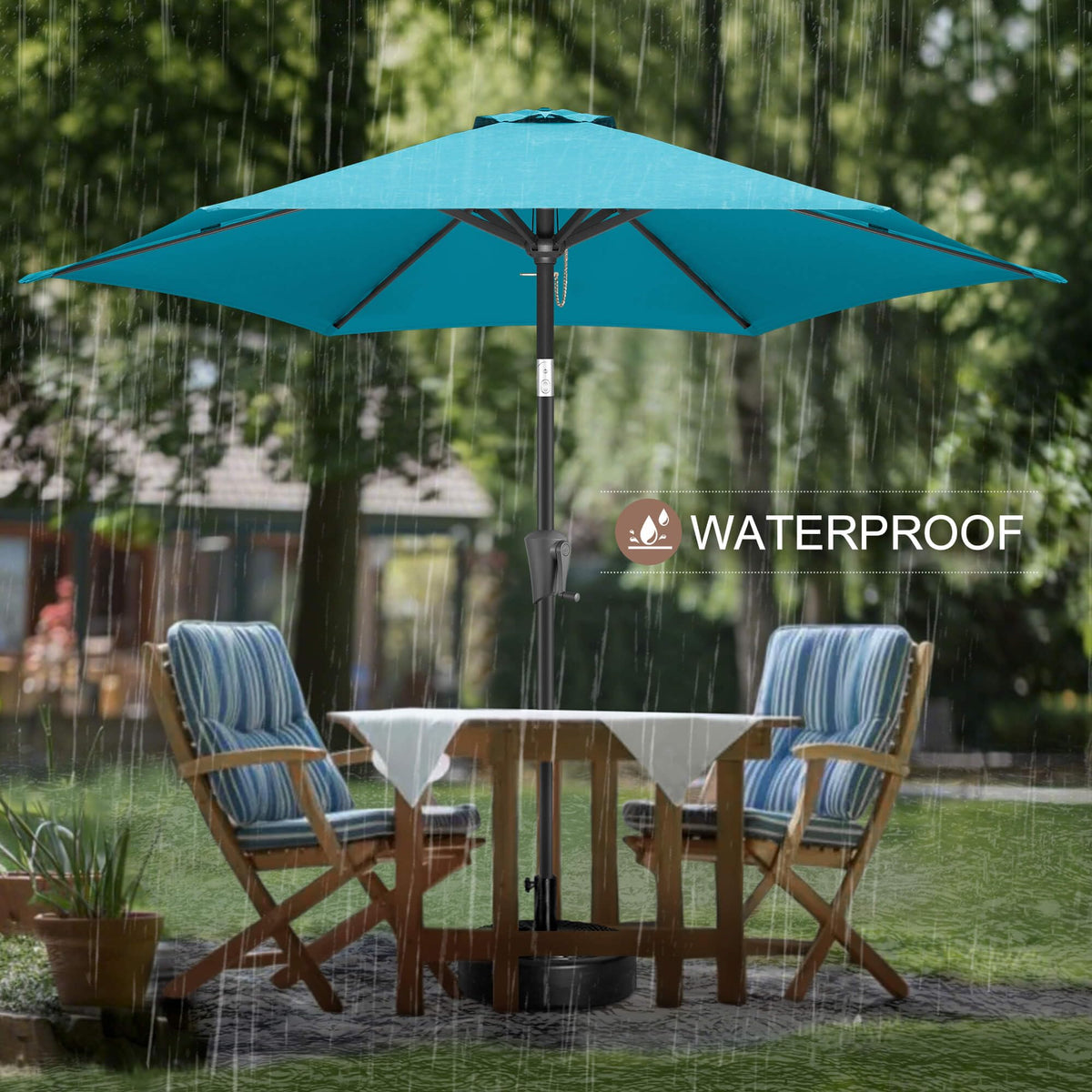 FLAME&SHADE base stand compatibility ensures secure placement.