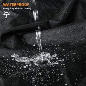 FlameDuty adjustable drawstring secures fit in windy conditions.