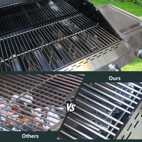 Rugged build and precise fit for Nexgrill Deluxe and Evolution models.