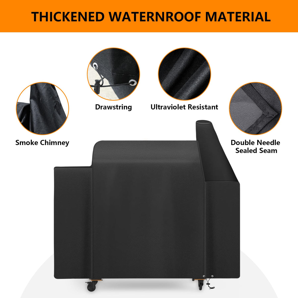 FlameDuty easy-clean surface cleans quickly with a damp cloth.