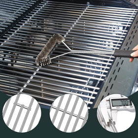 Nexgrill-compatible six-burner kit with tool-free installation for quick upgrades.