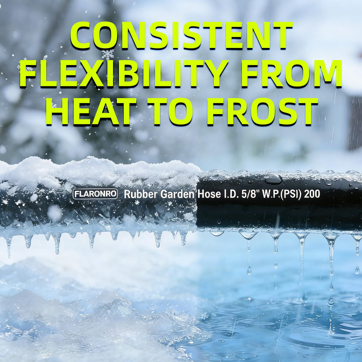 Flaronro triple-layer construction resists wear for tough outdoor use.