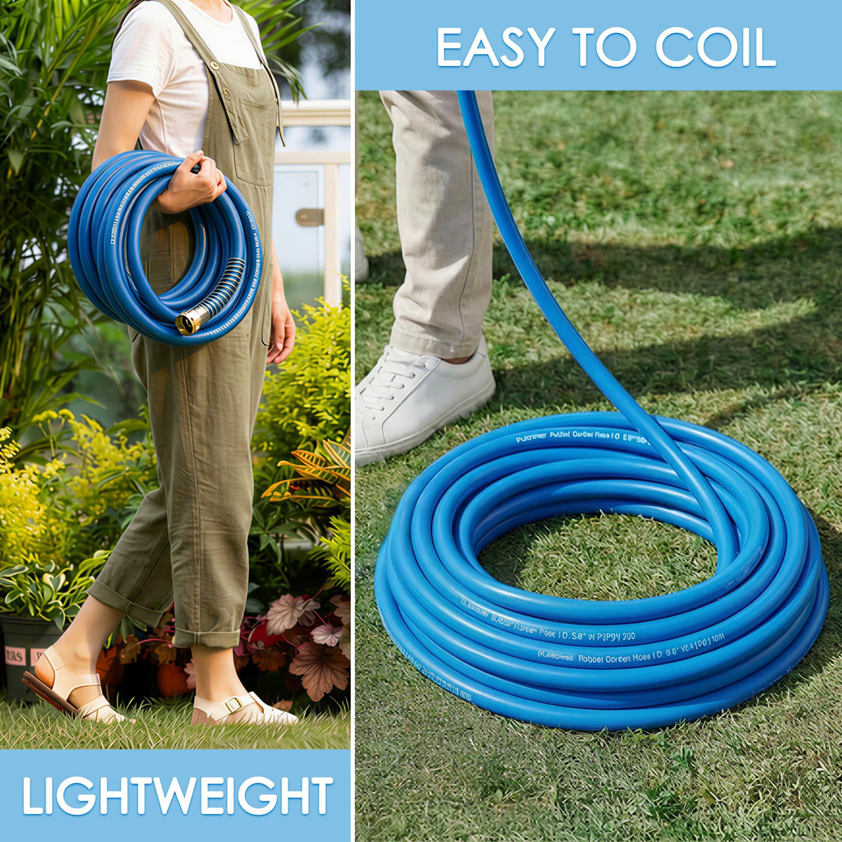 Flaronro 200 psi working pressure supports powerful water flow.