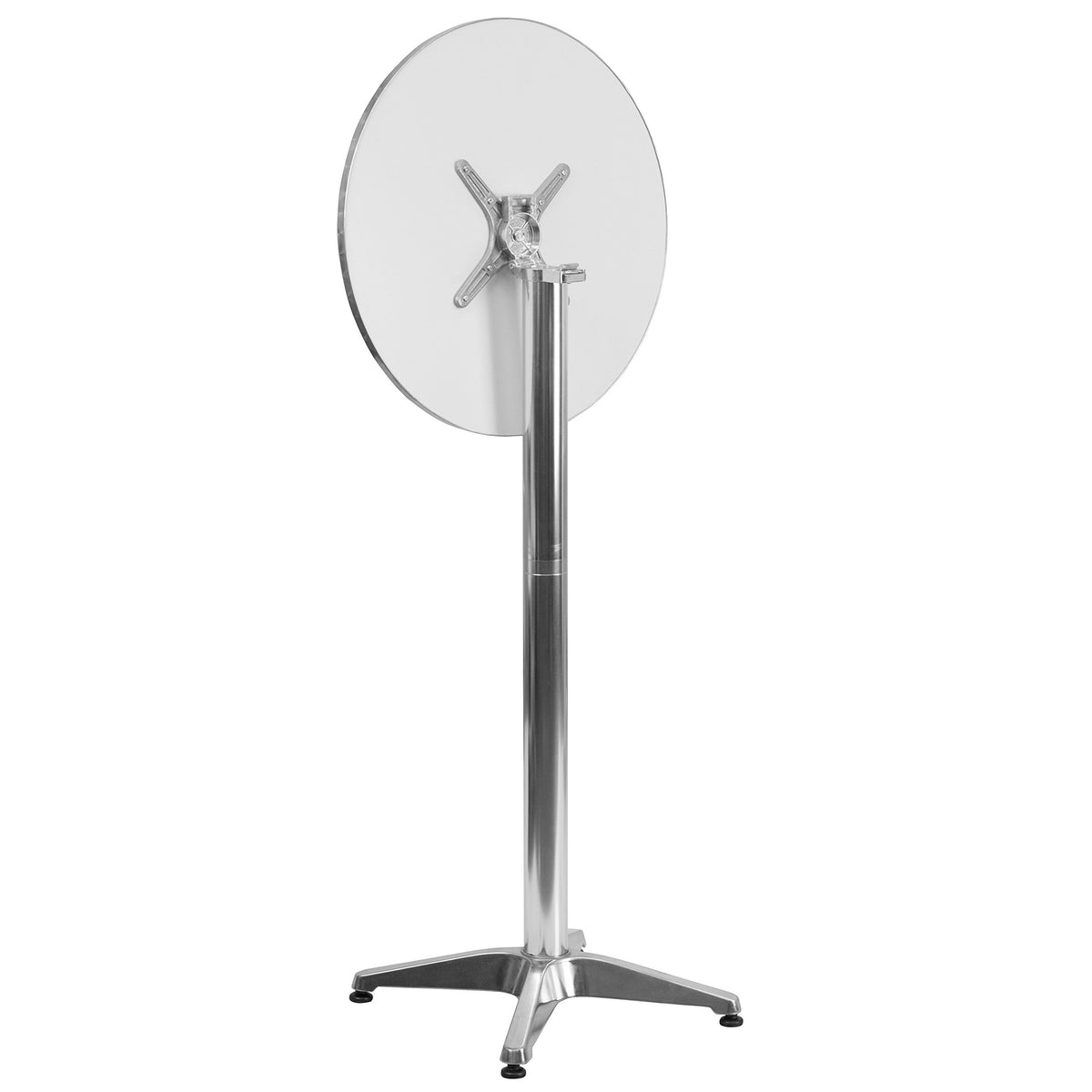 Flash Furniture 45-inch tall setup supports guests and beverage flow during gatherings.