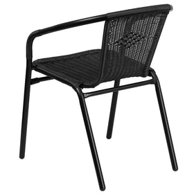 Flash Furniture full-back arms design supports comfortable seating