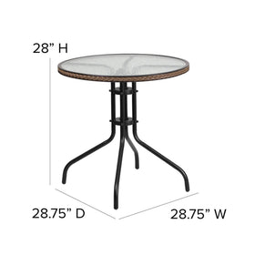 Flash Furniture Lila stackable chairs back view demonstrates easy storage after use