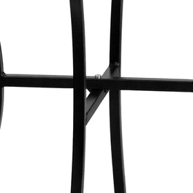 Flash Furniture Oia angled legs contribute a modern, stable design.