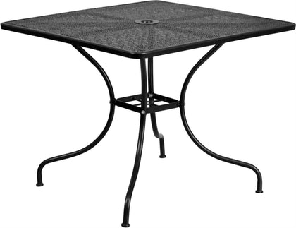 Flash Furniture Oia rain flower top enhances outdoor dining ambiance