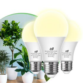 Flaspar A19 LED grow light bulb compact design suitable for shelves
