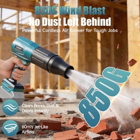 Fledukten variable-speed-trigger allows precise control for indoor and outdoor use.