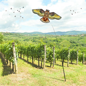 Flerigh 200-500 sqm coverage keeps crops, balconies, and yards safer.