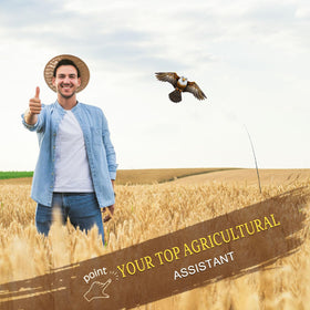 Flerigh scarer kite covering 200-500sqm for gardens and orchards
