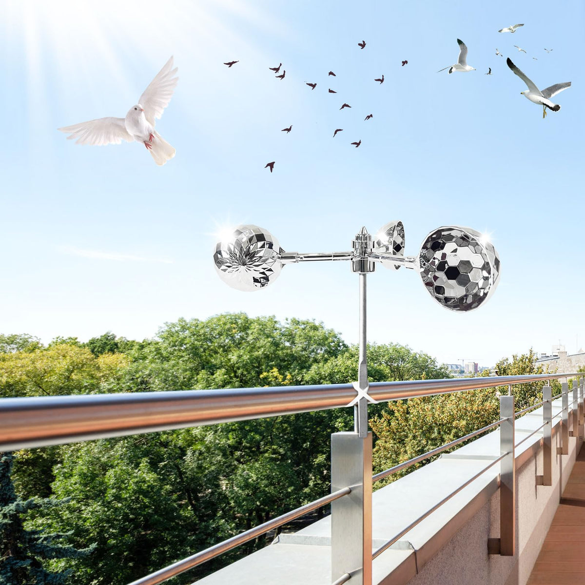 Flerigh magnetic base installation for metal surfaces in outdoor spaces