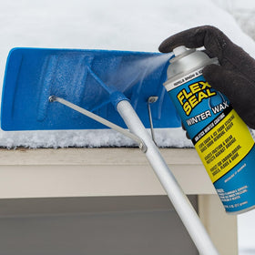 Flex Seal Winter Wax protects metal, fiberglass, painted and plastic surfaces.