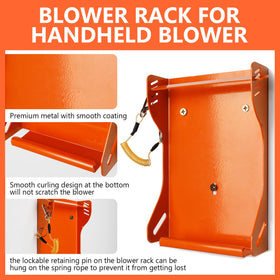 Durable iron frame with orange coating protects FLEXI RODS from rust