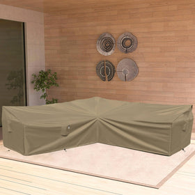 Flexiyard Desert Khaki padded handles enable simple handling.