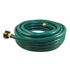 Flexon compact 25ft hose ready for storage and quick outdoor tasks.