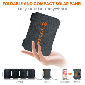 FlexSolar charging a smartphone outdoors for instant power