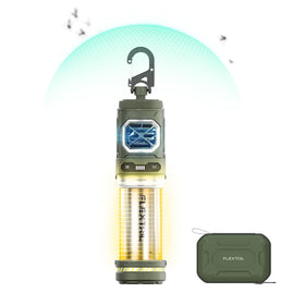 FlexTail tiny mosquito repeller in heat setup view for outdoor protection