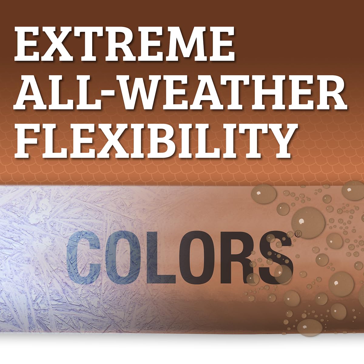 Earth-tone colors blend naturally with lawns and gardens for subtle styling.