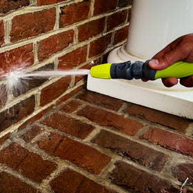Leak-free connection with O-ring seal on Flexzilla nozzle