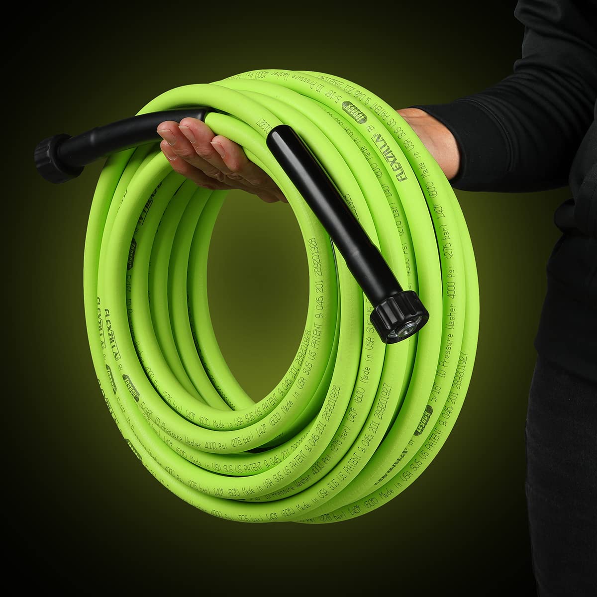 Rated up to 4000 PSI for demanding cleaning tasks.