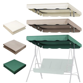 Flexzion 66x45 canopy fits compatible swing frames for renewed shade