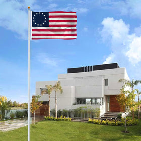 FLGCLUB Betsy Ross flag ready to hang on poles or walls