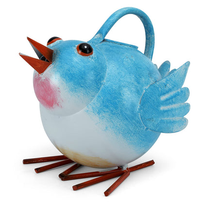 FLHJYF Bird Watering Can in metal boosts indoor and outdoor plant care.