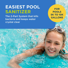 Flippin’ FROG XL system with prefixed chlorine cartridge