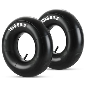 FLKQC 2-pack 15x6-00-6 inner tubes with TR-13 valve for quick replacements