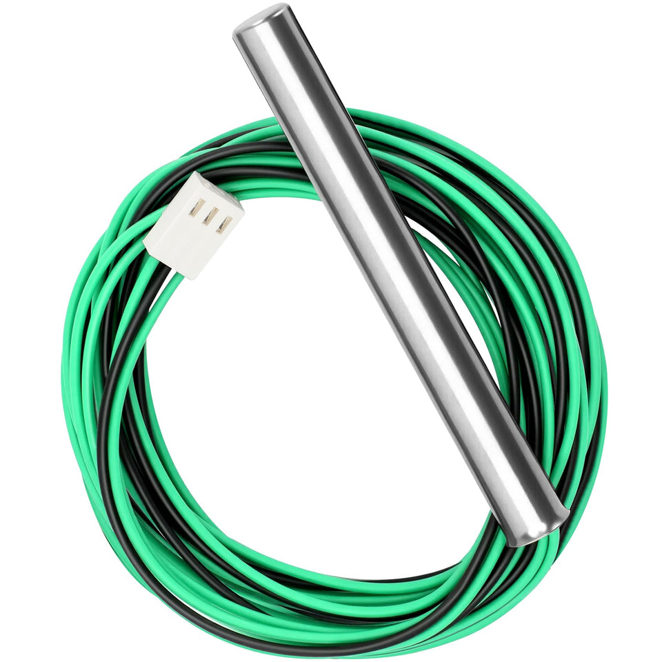 Flngr 009577F temperature sensor front view ideal plug-in replacement