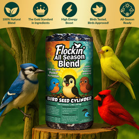 USA-made Flockin' packaging label close-up for quality assurance