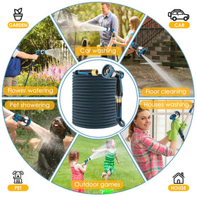 FLOERXIS flexible design makes car washing and patio cleaning convenient.