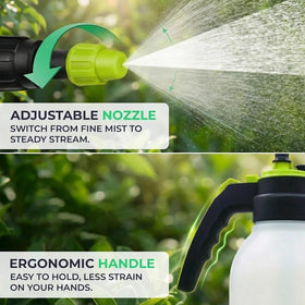 Flora 0.5-gallon sprayer comfort grip for steady handling