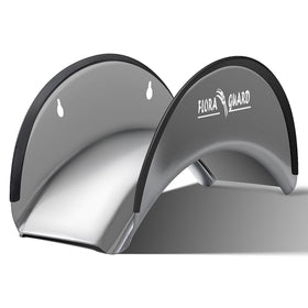FLORA GUARD 29cm hose hanger mounted on wall for tidy garden storage and easy access.