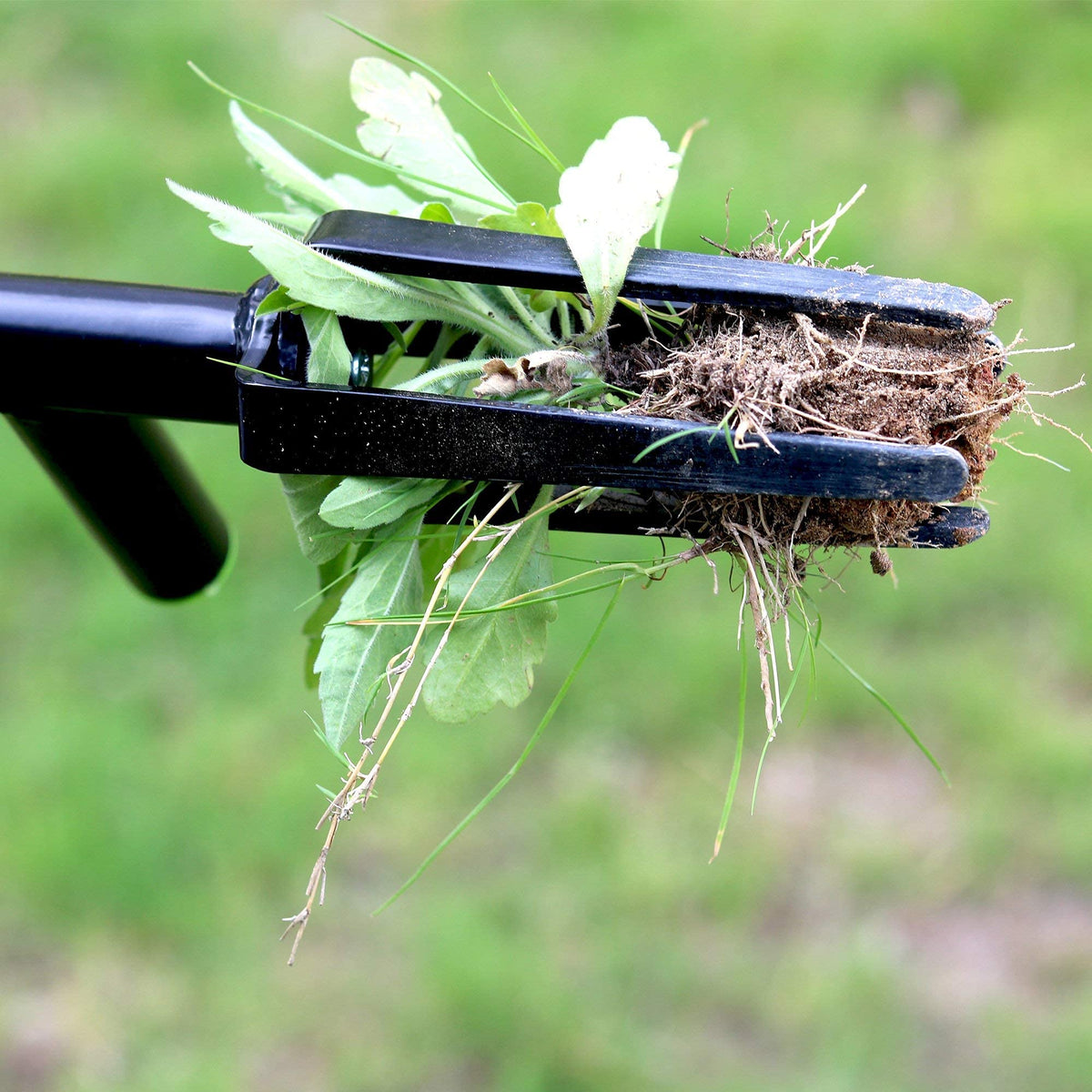 FLORA GUARD 3-step weeding process shown with easy release