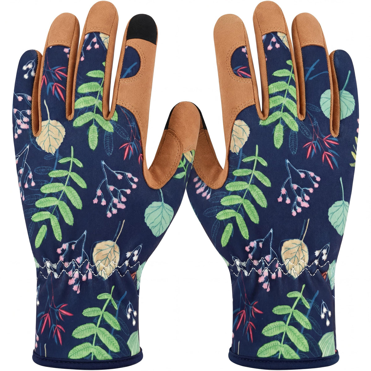 Flora thorn-proof palm protects hands during rose pruning.