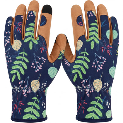 Flora thorn-proof palm protects hands during rose pruning.