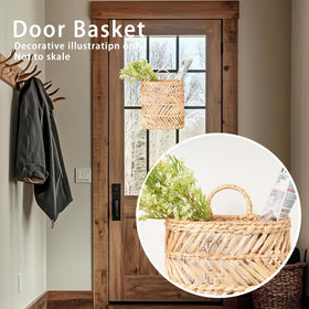 Floramill hanging basket with foldable handle for easy hanging.
