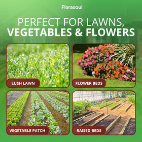 Florasoul Clay Breaker for vegetable gardens improves nutrient uptake through looser soil