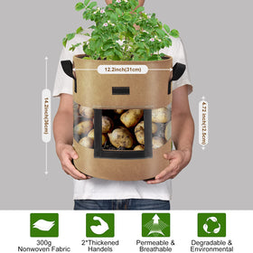 Florelf strong ventilated nonwoven fabric supports plant airflow and robust growth.