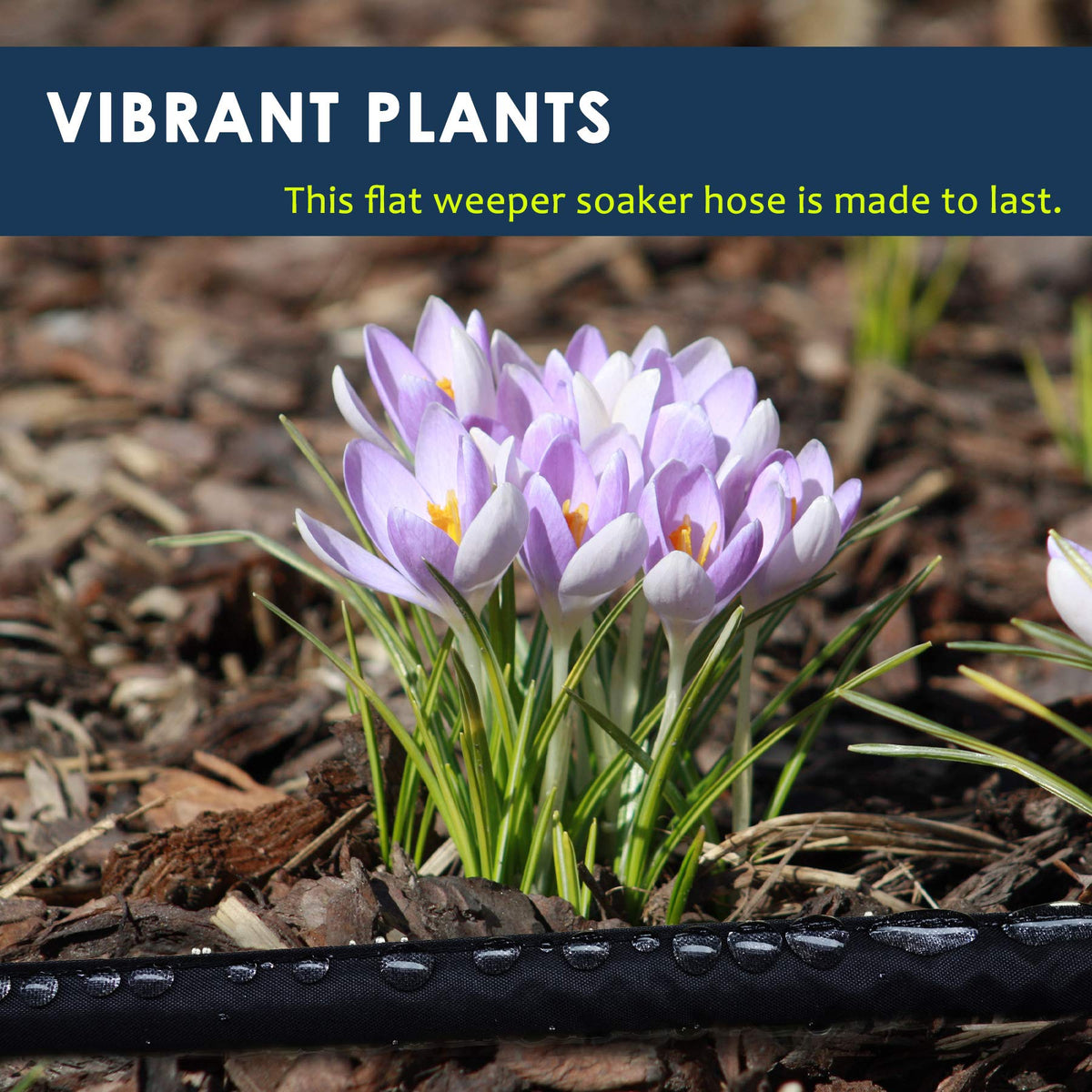 FLORIAX fittings allow easy connect-disconnect for extending irrigation.