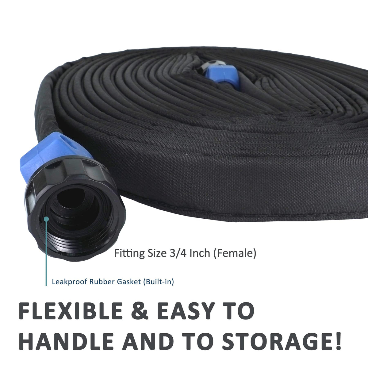 FLORIAX drip pattern demonstrates even moisture distribution for beds.