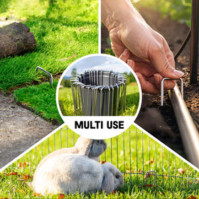 Florise outdoor landscape stake used to support decor and borders outdoors.