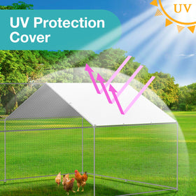 FLOUREE versatile outdoor tarp for garden fencing and enclosures