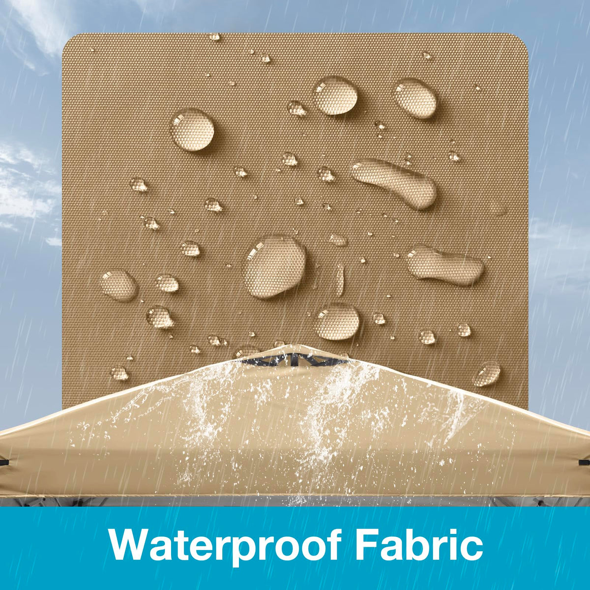 FLOUREE replacement top shown without frame for easy compatibility.