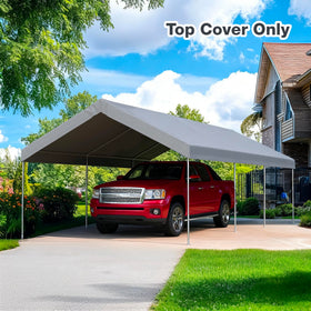 FLOUREE frame not included; top fits standard carport frames