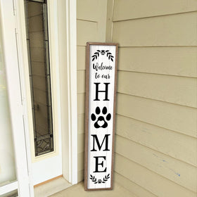 Flowtorely sign for entryway and garden spaces with farmhouse charm